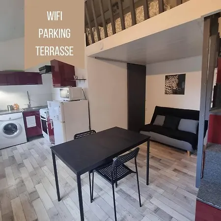Le Guichard - Wifi - Parking - Terrasse Appartement Clermont-Ferrand